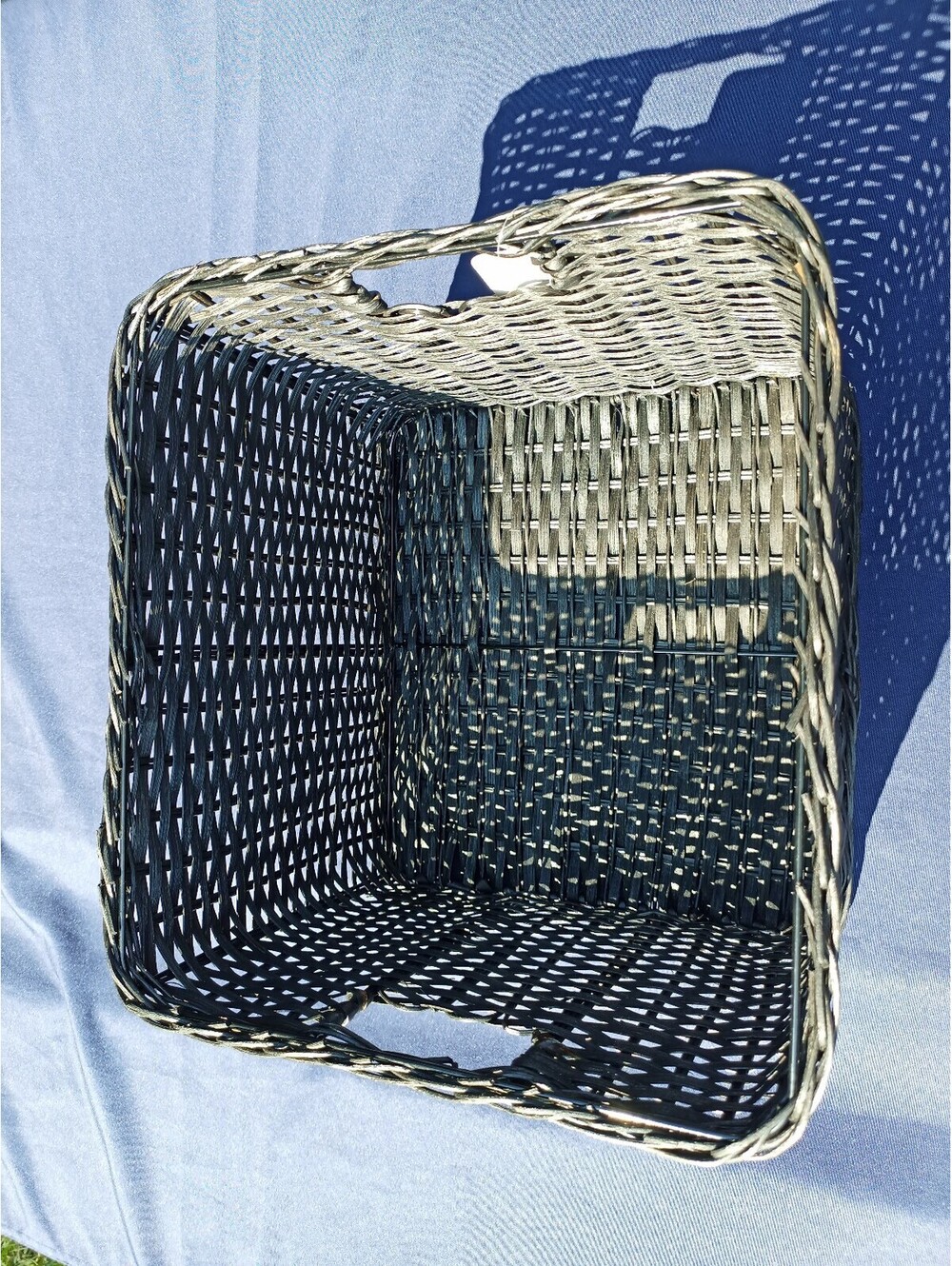 Black Rattan Baskets